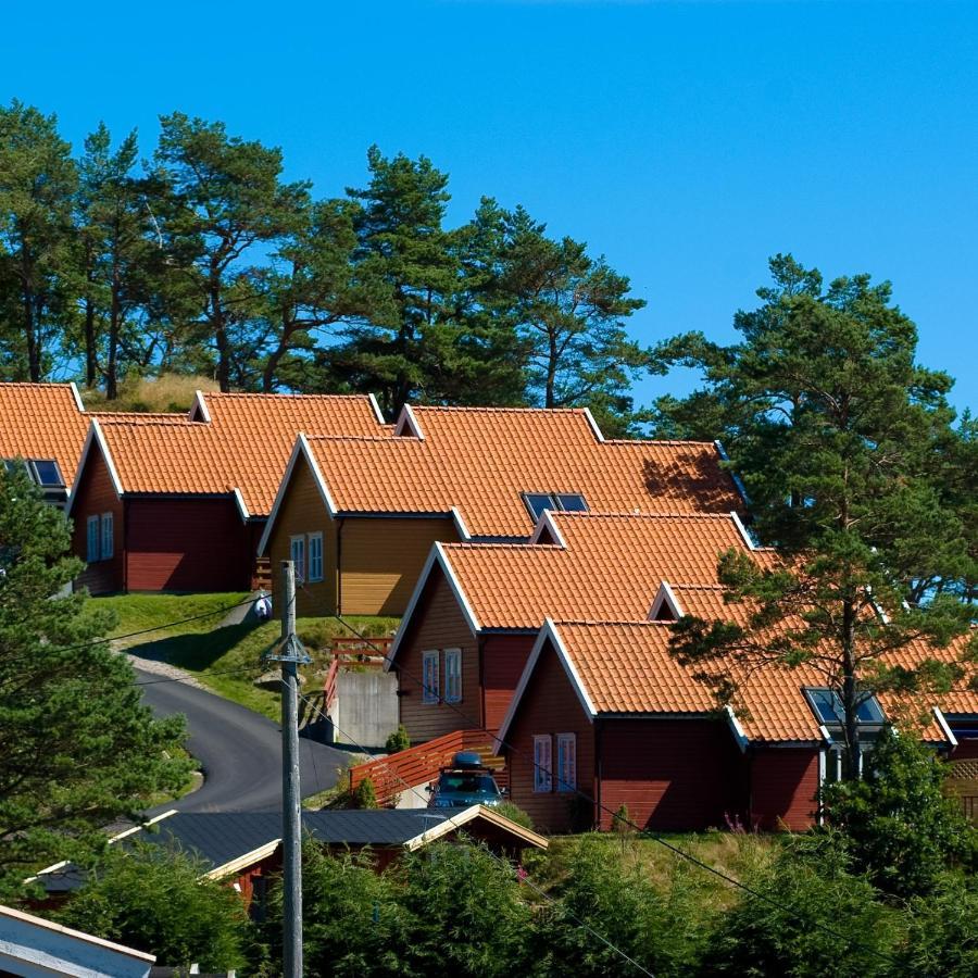 Hytte med sjøutsikt