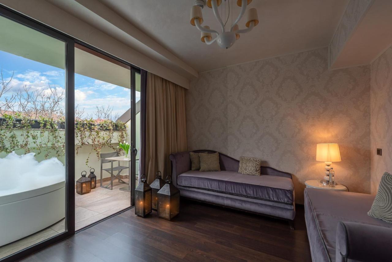 Suite med terrasse og boblebad