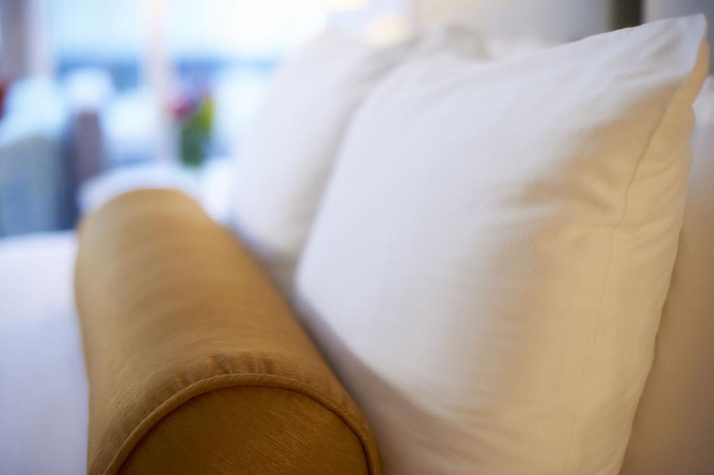 Rum Deluxe Queen med 2 queen size-sängar och stadsutsikt