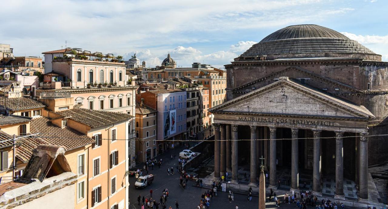 Deluxe-suite i separat bygning med udsigt til Pantheon
