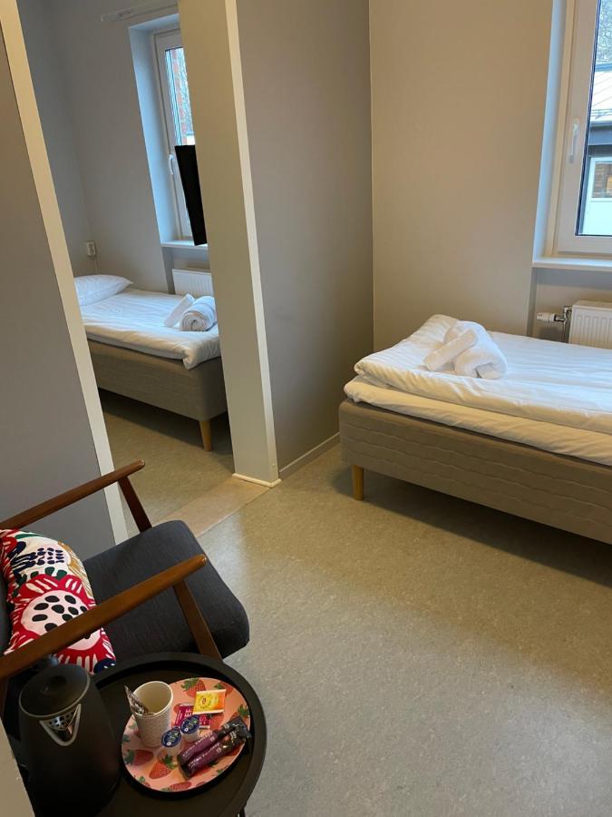 Tvåbäddsrum med eget badrum
