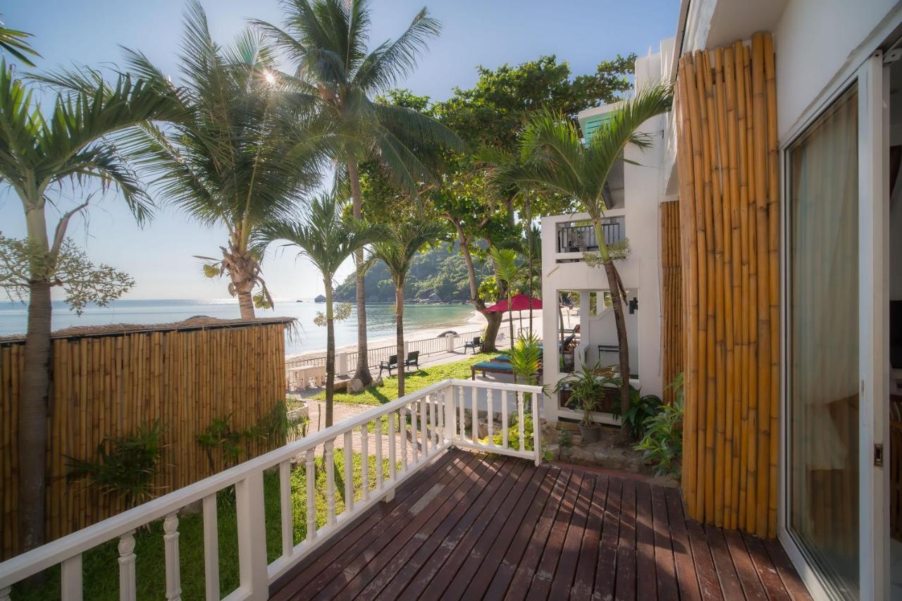 Deluxe Beachfront med terrass
