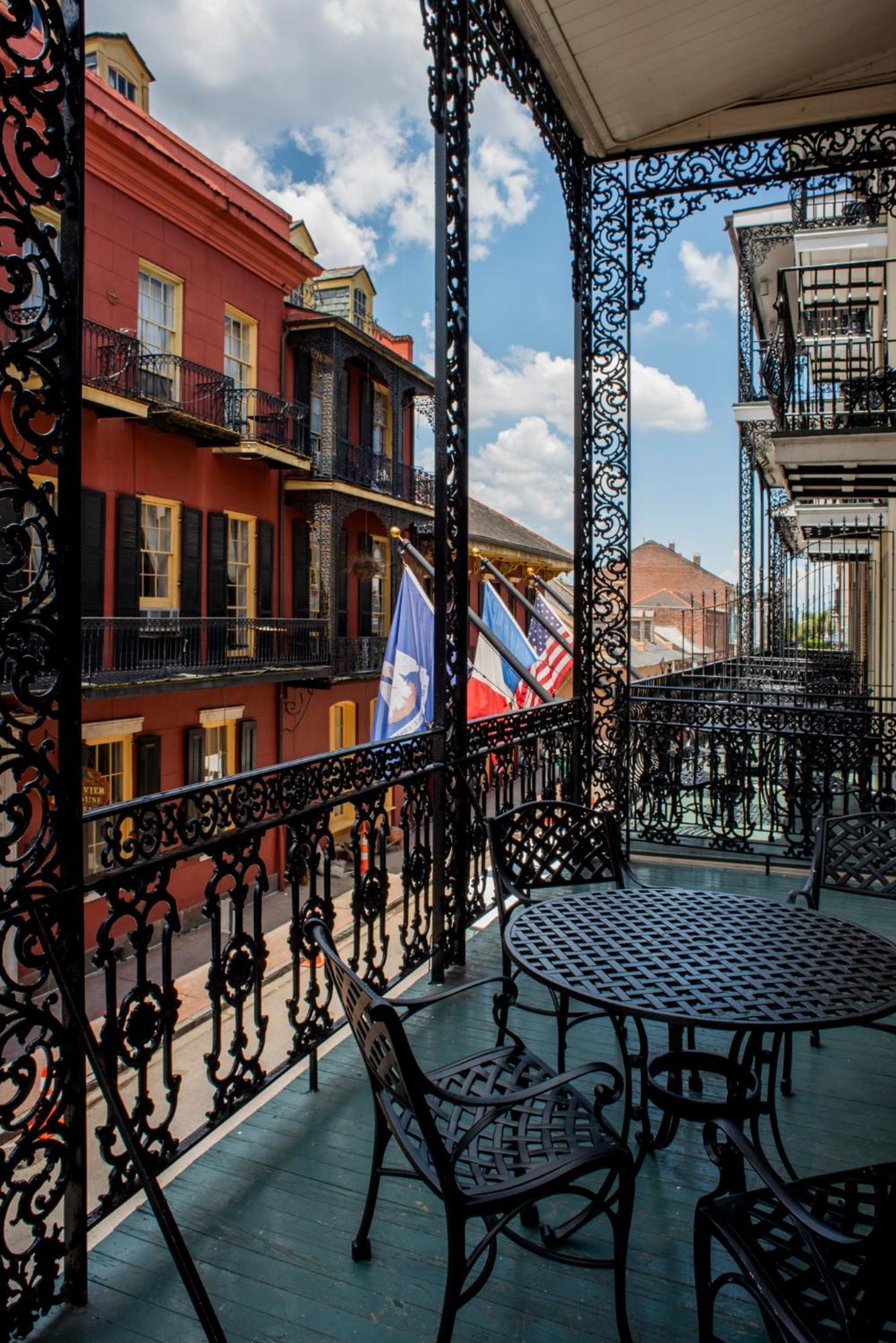 Two Queen Beds Balcony Street View