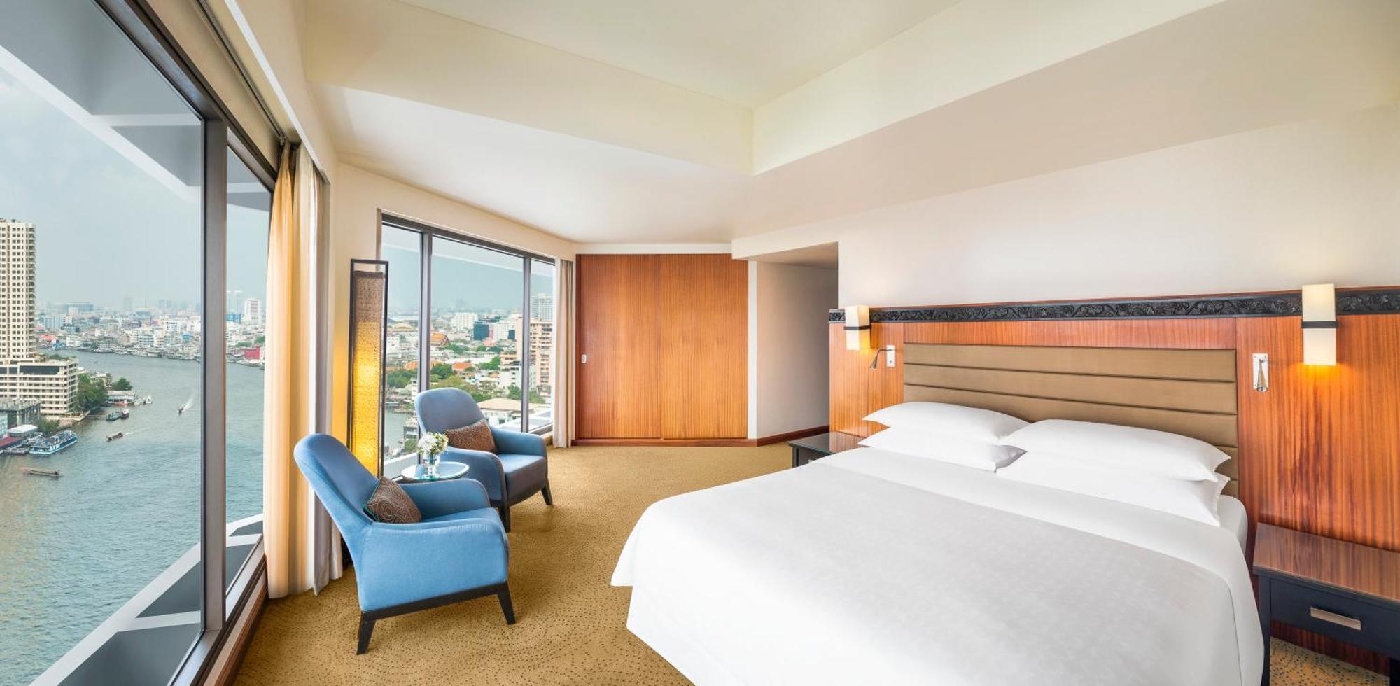 Svit Executive med 1 sovrum med 1 king size-säng, flodutsikt och tillgång till Club Lounge