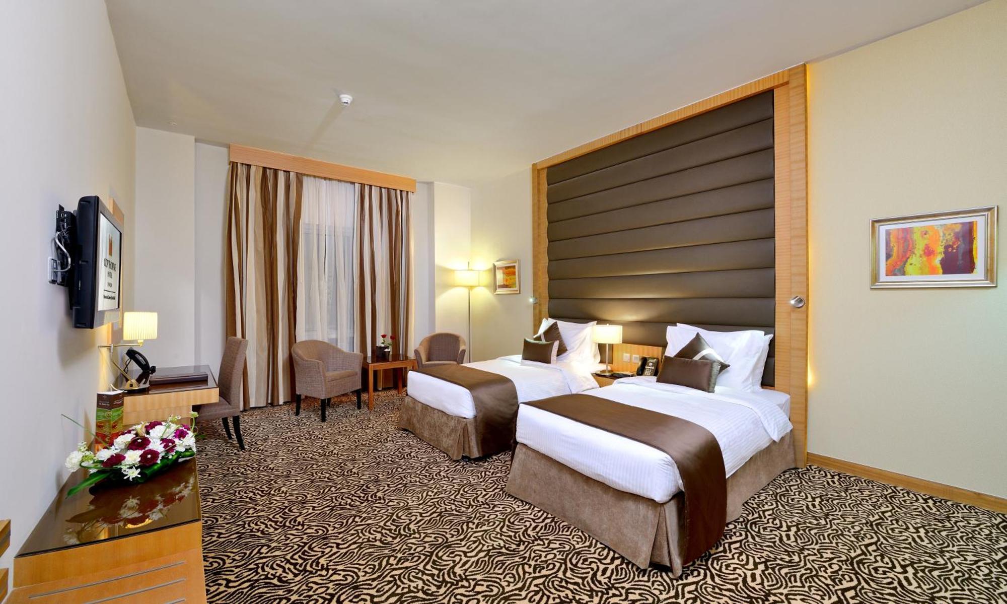 Deluxe Double or Twin Room with City View - 20% off Food & Beverages, Late Check-out until 4pm + Early Check-in from 8am , 50% Off on Spa Services, 50% Off Laundry Services