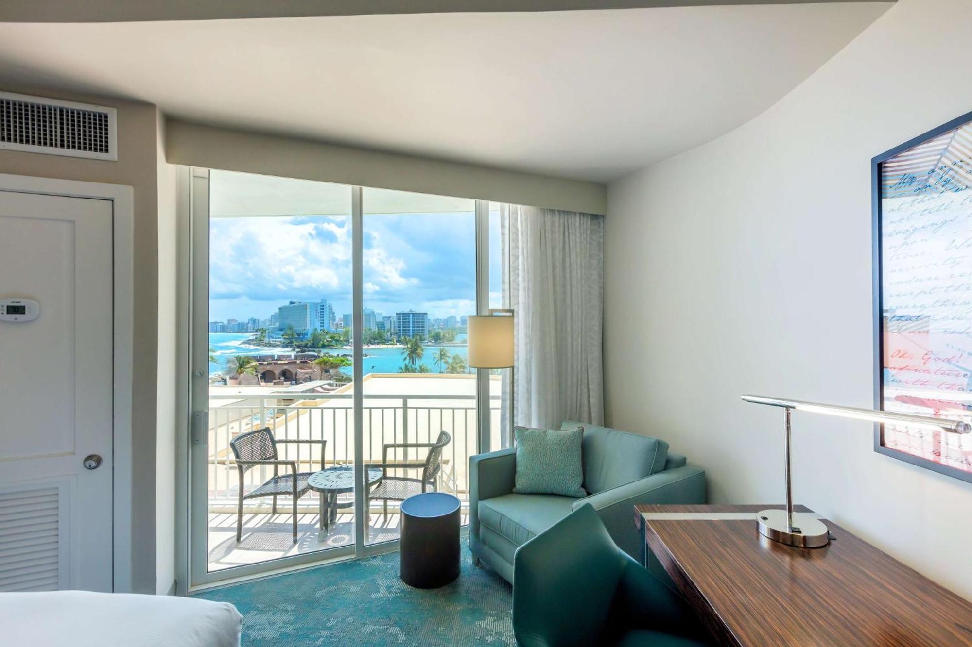 Double Room with Two Double Beds and Resort or Garden View