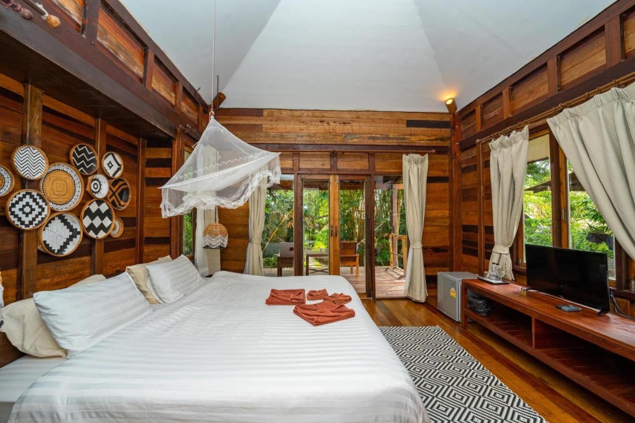Bungalow Deluxe med utsikt över trädgården