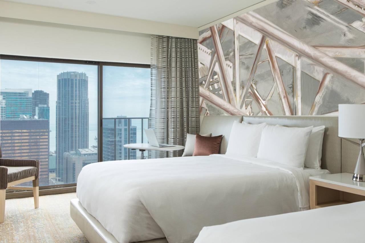 Double Room Two Double Beds City View Roll Shower Mobility Accessible or High Floor