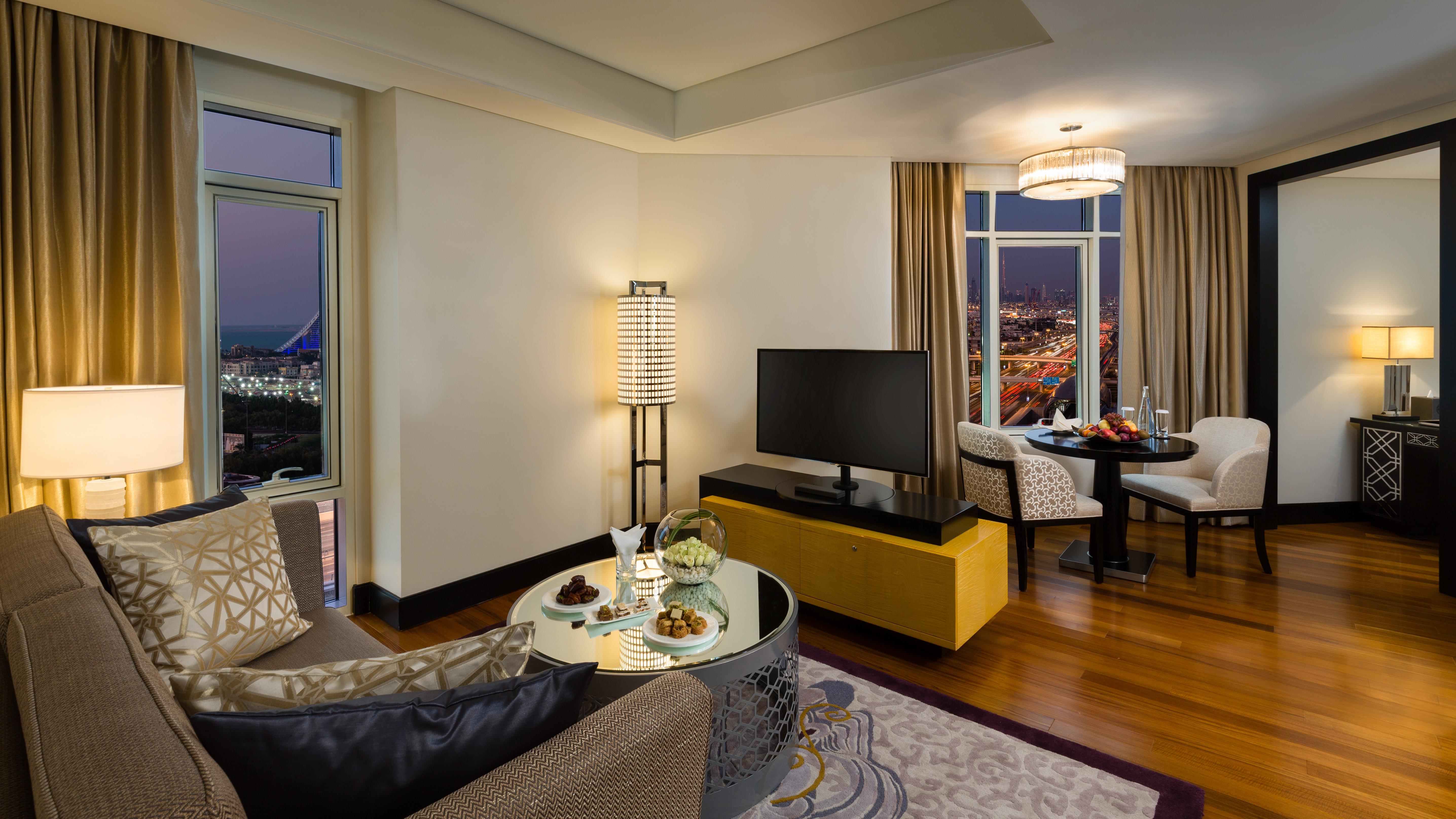 3 Bedroom Family Suite Lounge Access including Afternoon Tea Evening Cocktail Hours Soft Refreshments & Canapes
