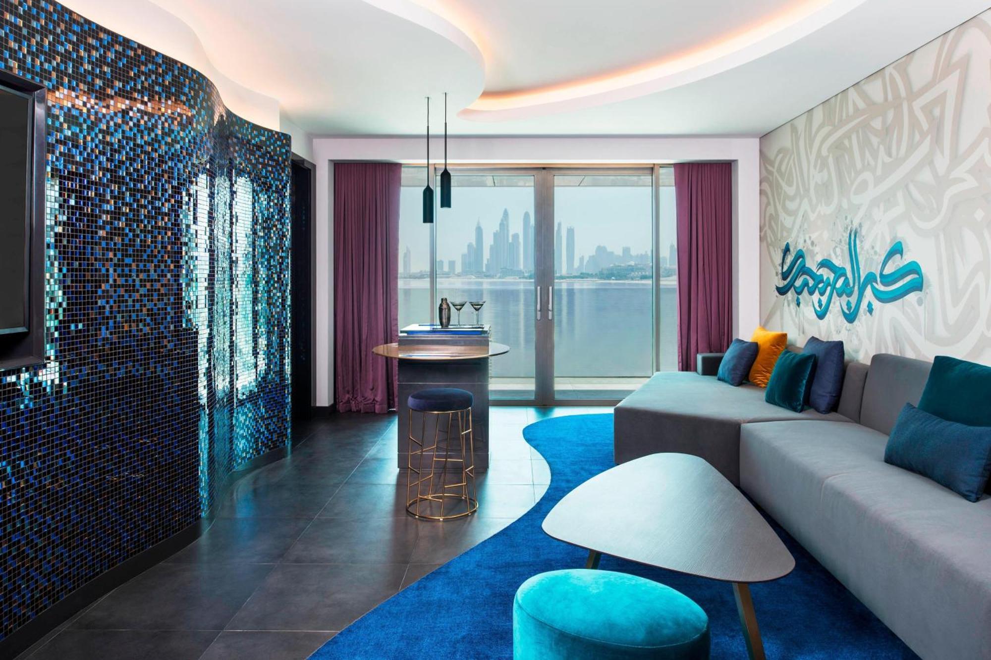 Mega Two Bedroom Connecting Suite Palm Jumeirah View Private Terrace includes 3 hours of Flow of Selected Drinks