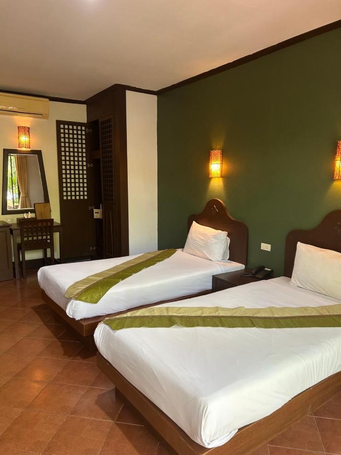 Bungalow Deluxe med utsikt över trädgården
