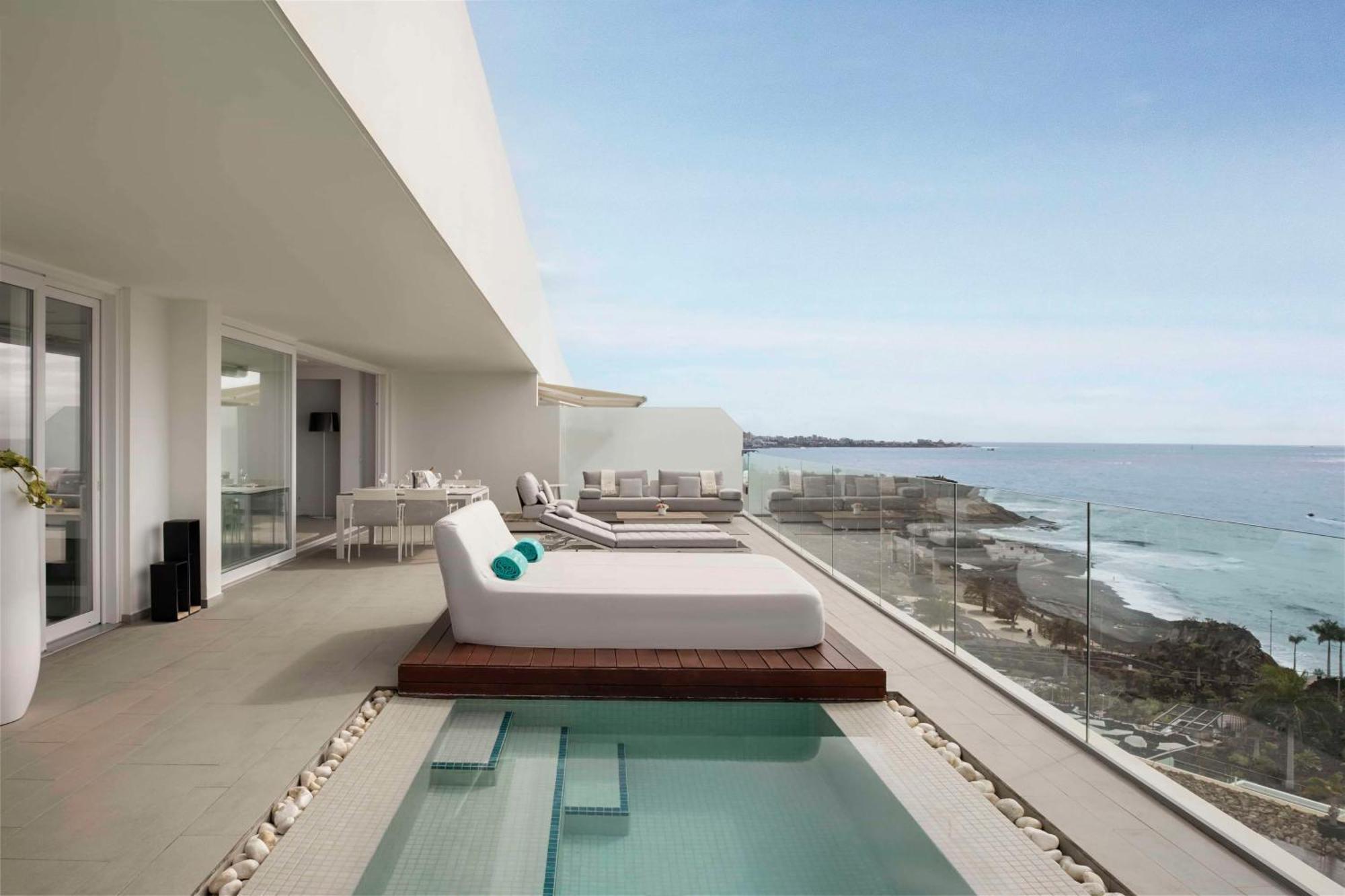 Svit med 2 sovrum och privat pool (4 vuxna) - Penthouse