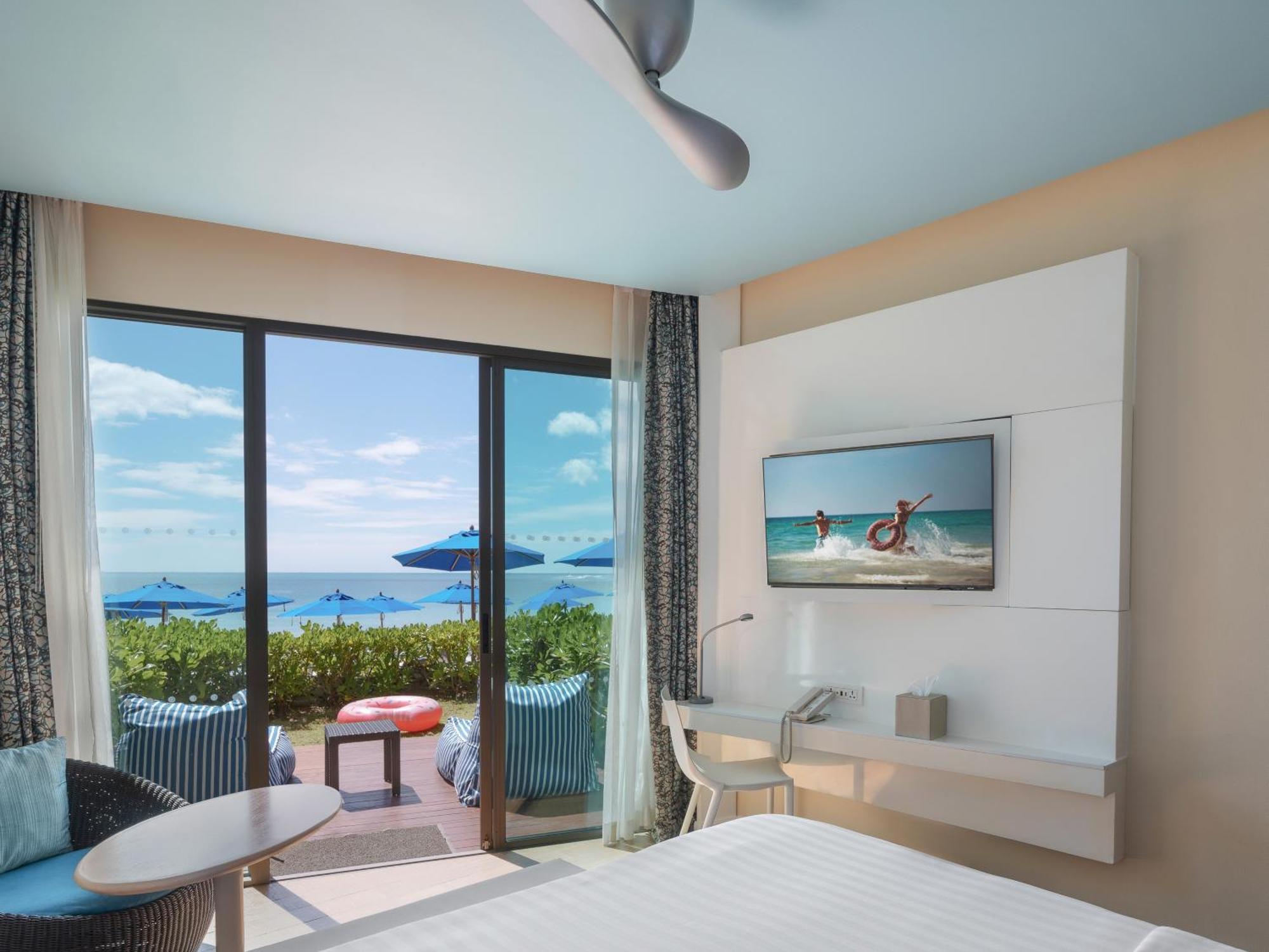 Rum Deluxe vid stranden