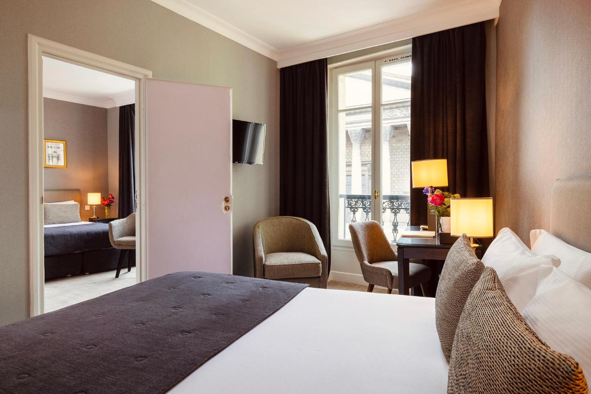 Two Connecting Double Rooms