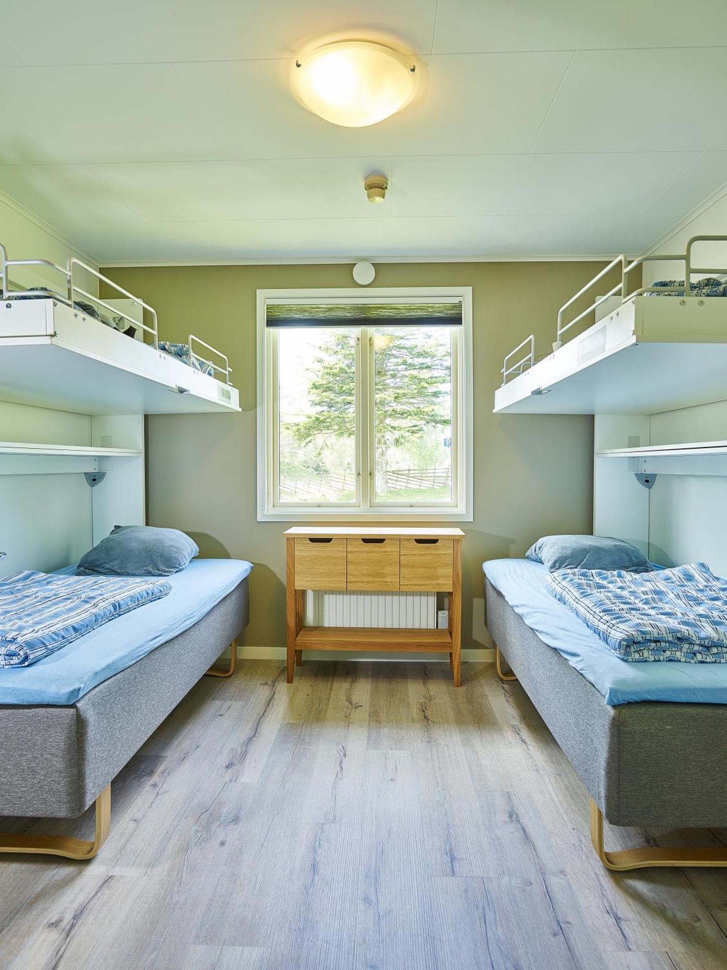 Rum Hostel med delat badrum (4 bäddar)