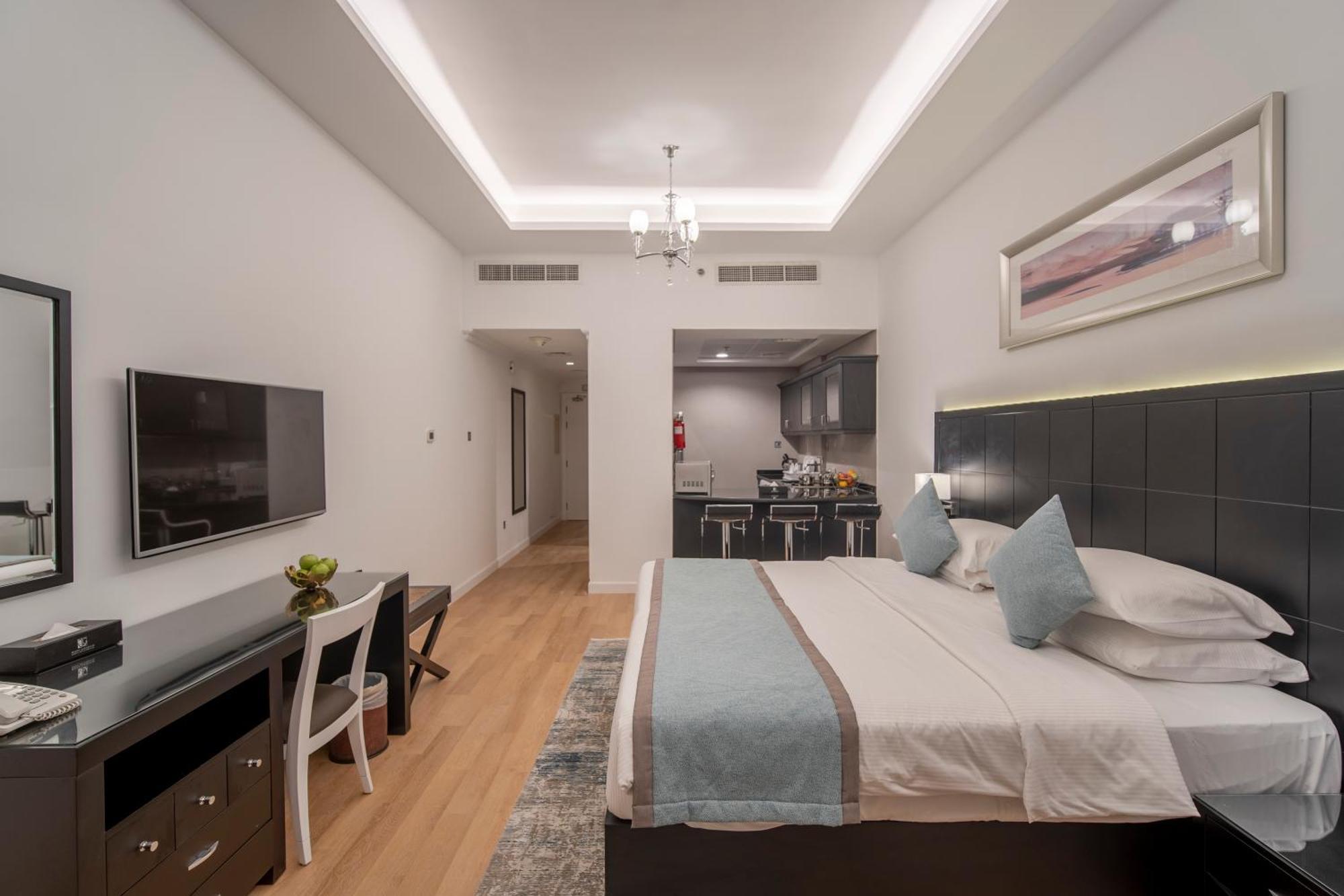 Premium Studio Apartment Balcony