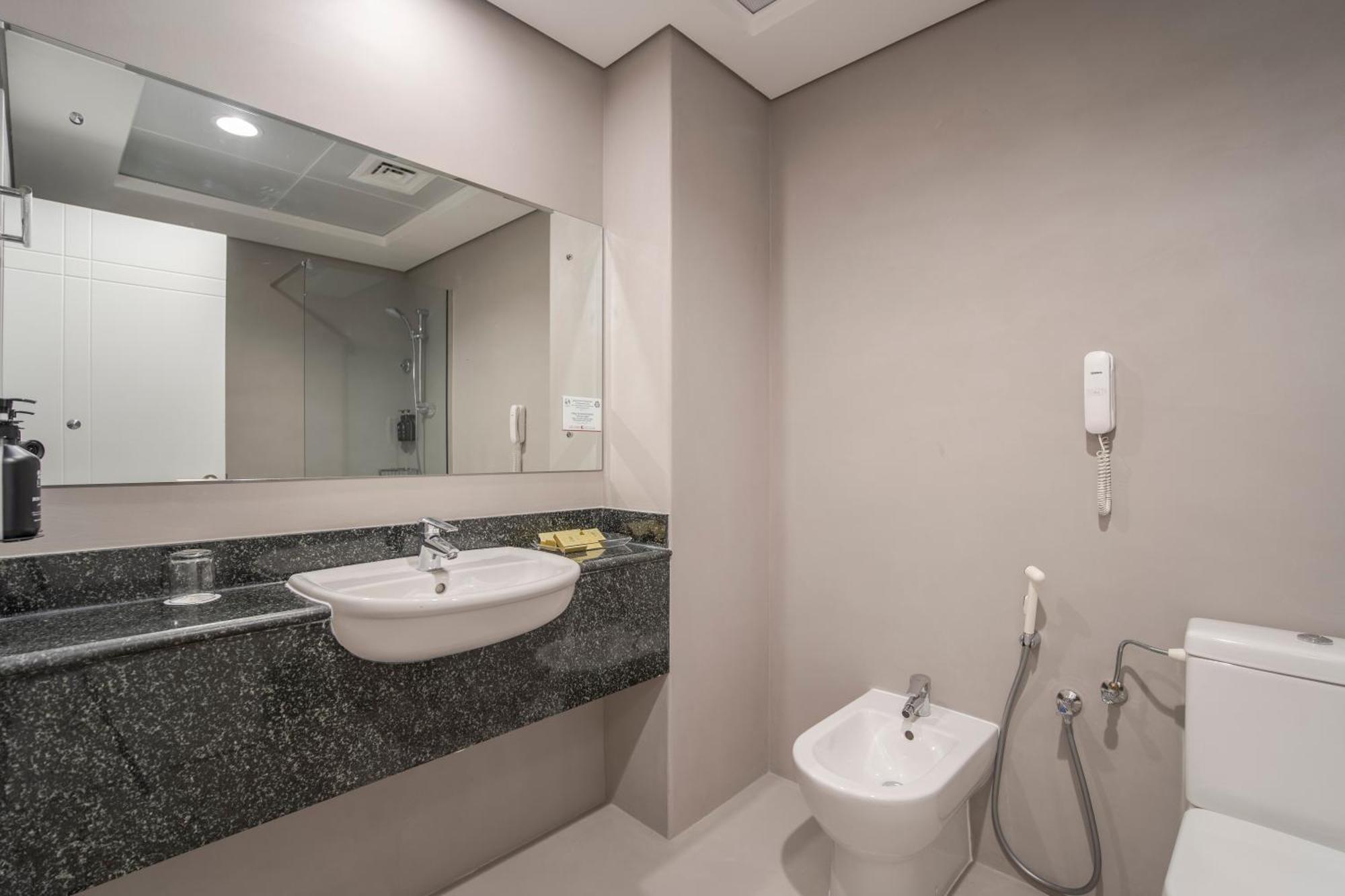 Premium Family Two-Bedroom Apartment Balcony