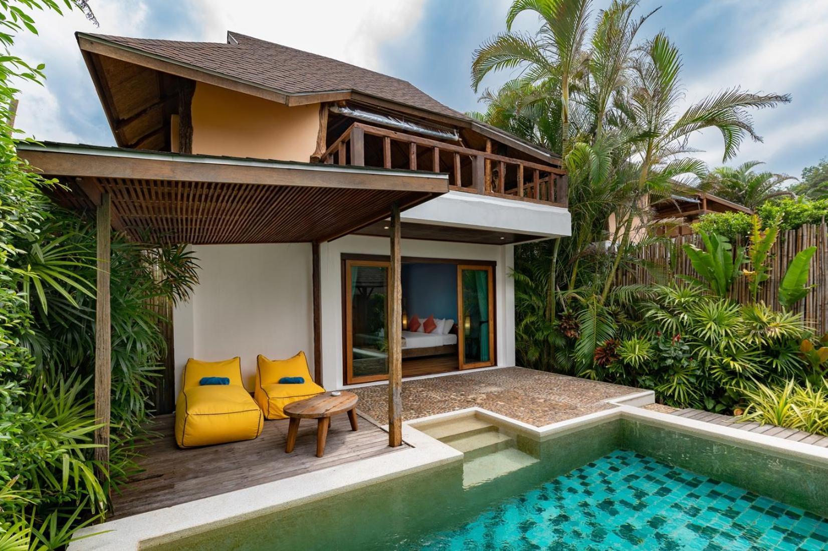 Villa med egen pool