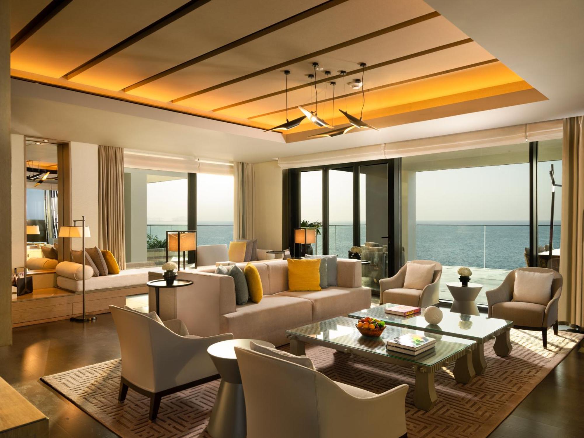 Three-Bedroom Presidential Suite Dedicated butler at Alizee or room dining daily sunset Aperitivo served the suite a round-trip airport transfer Complimentary Rainforest Experience once per
