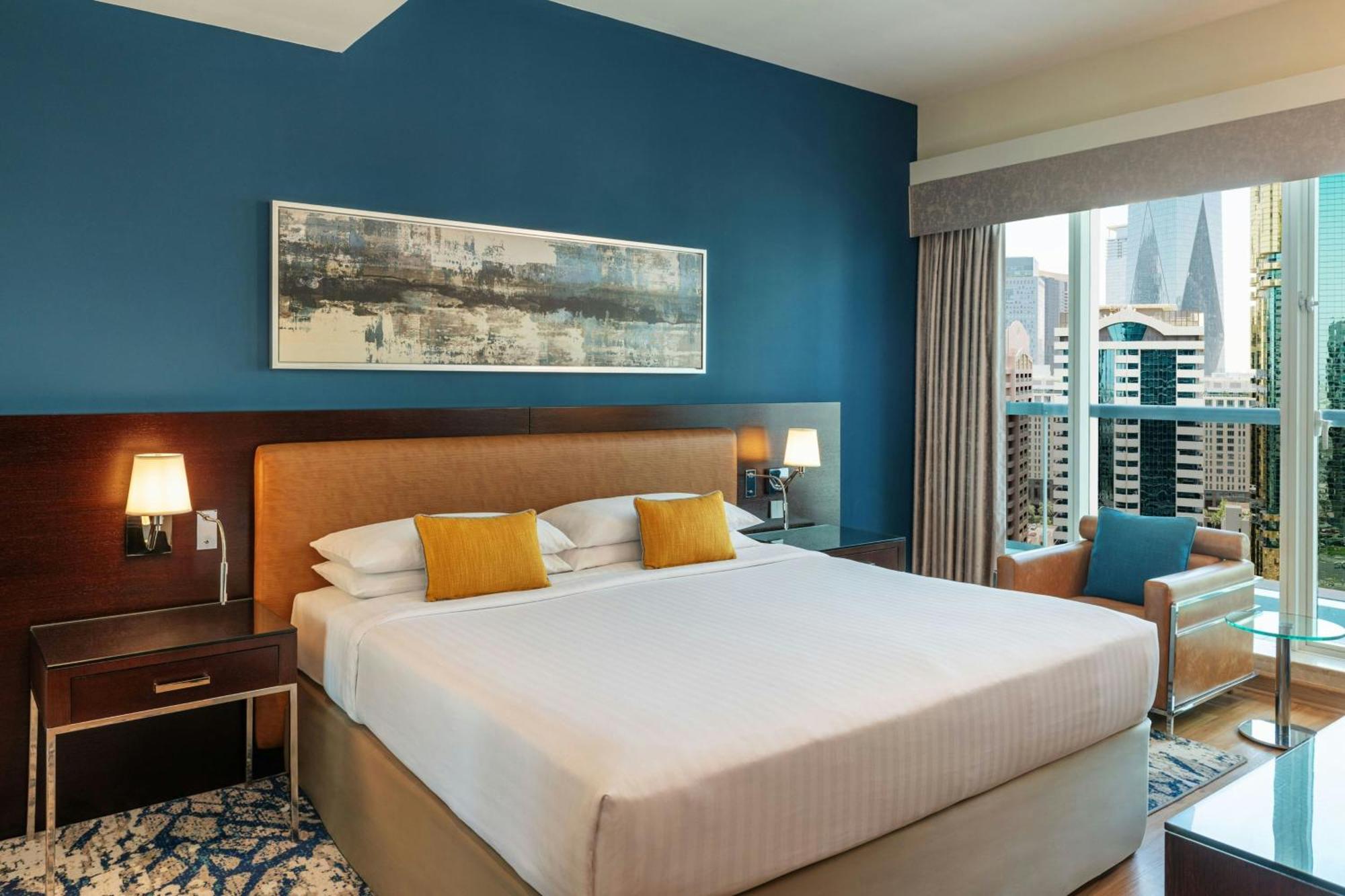 Classic King Room Balcony Sheikh Zayed Road view