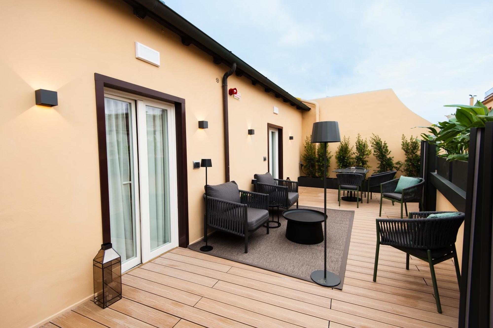 Suite med terrasse