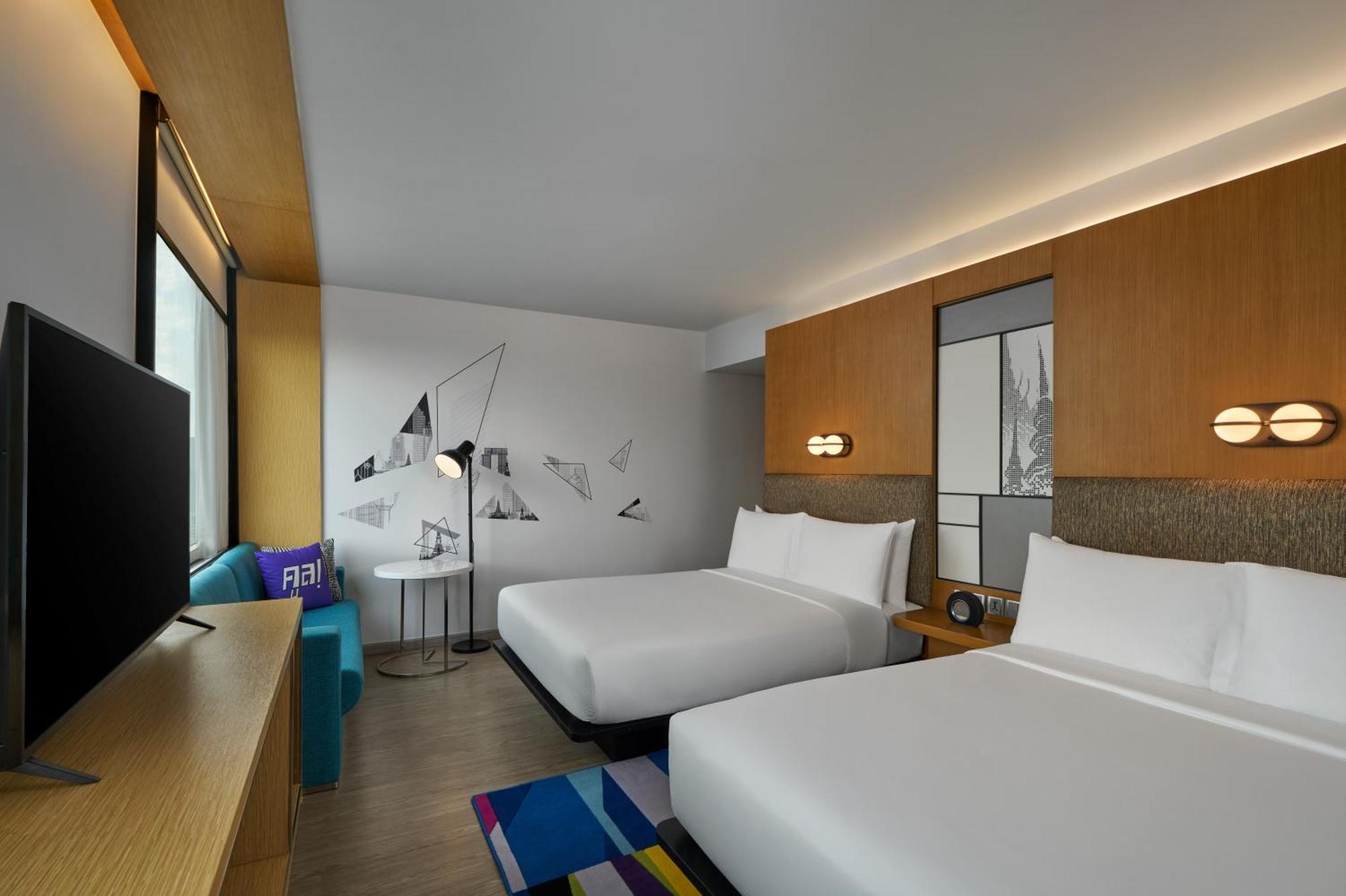 Loft Queen Room with Two Queen Beds