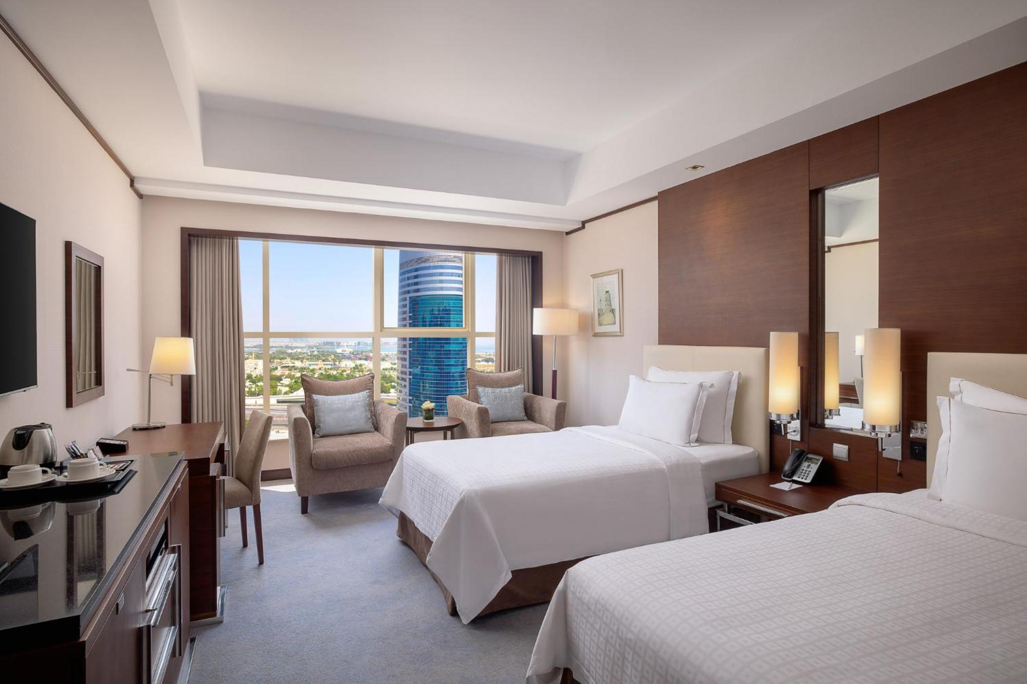 Club Twin Room Inclusive of One Way Dubai Airport Drop Off & Club Lounge Access