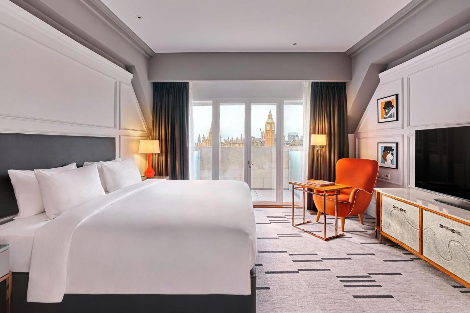 King Room Balcony River Thames View
