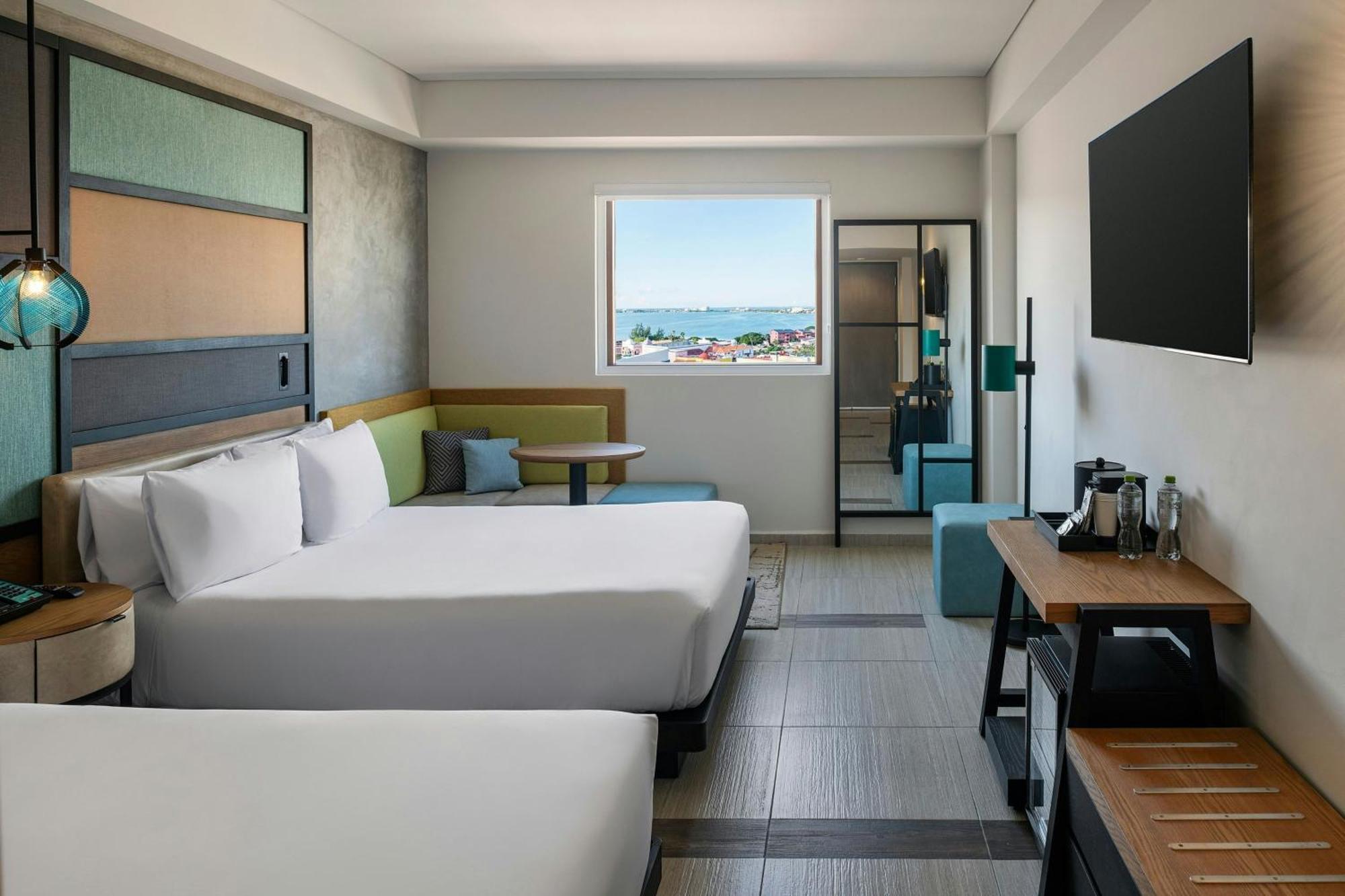 Aloft Lagoon View, Guest room, 2 Queen+ Complimentary open bar,1643773636:JPEG