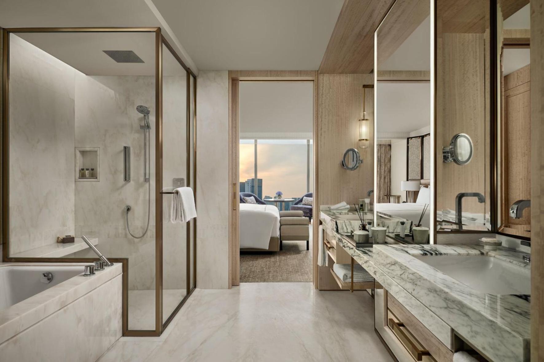 Sands Premier King med stadsutsikt