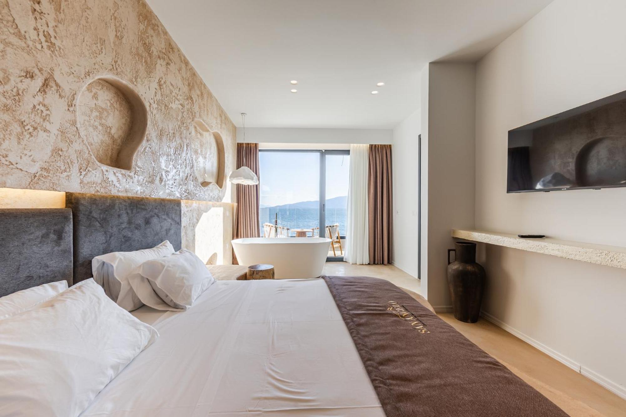 Premium Double Room Balcony Sea View Bath Tub