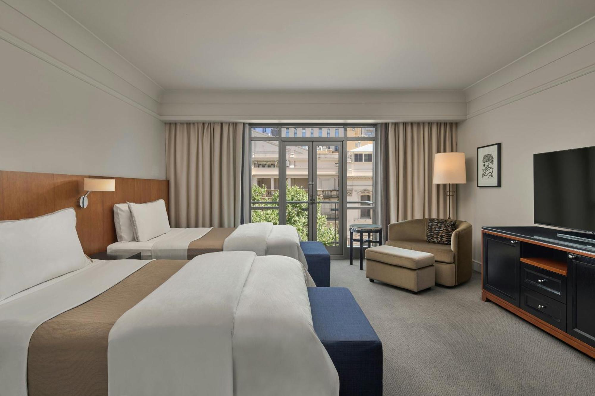 Deluxe Twin Room Two Double Beds External View