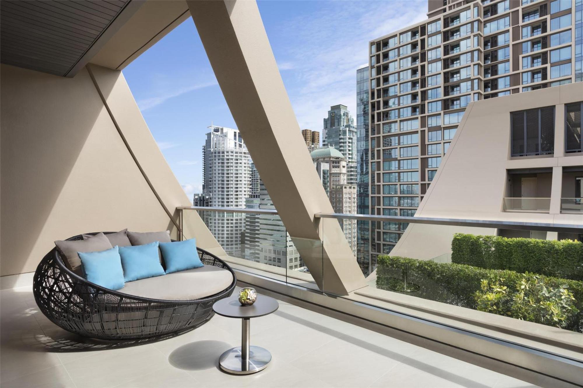Three-Bedroom Sindhorn Presidential Suite with Balcony, Lounge Access and Thermal Journey Access