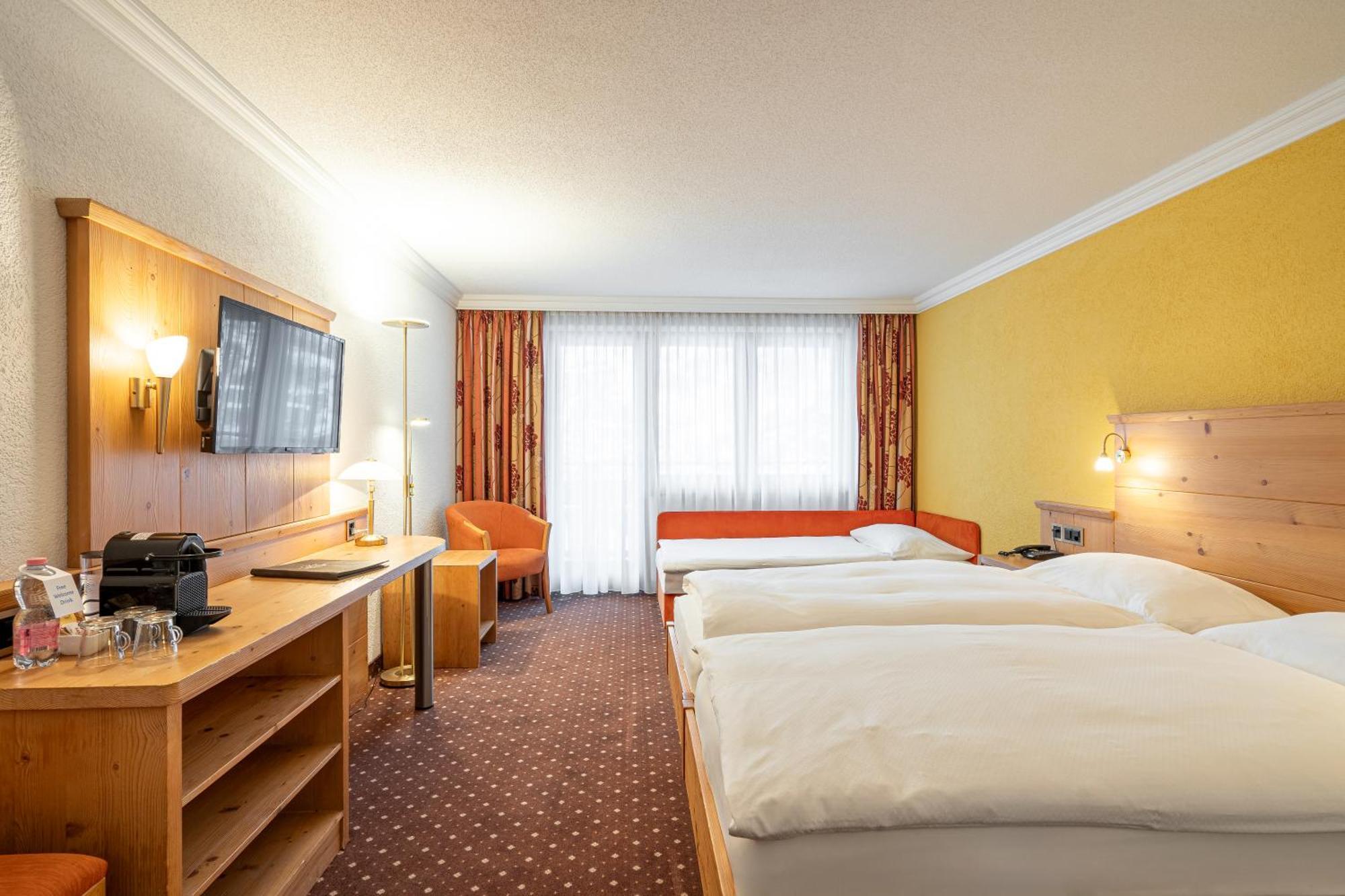 Triple Room Balcony or Ground Floor Terrace
