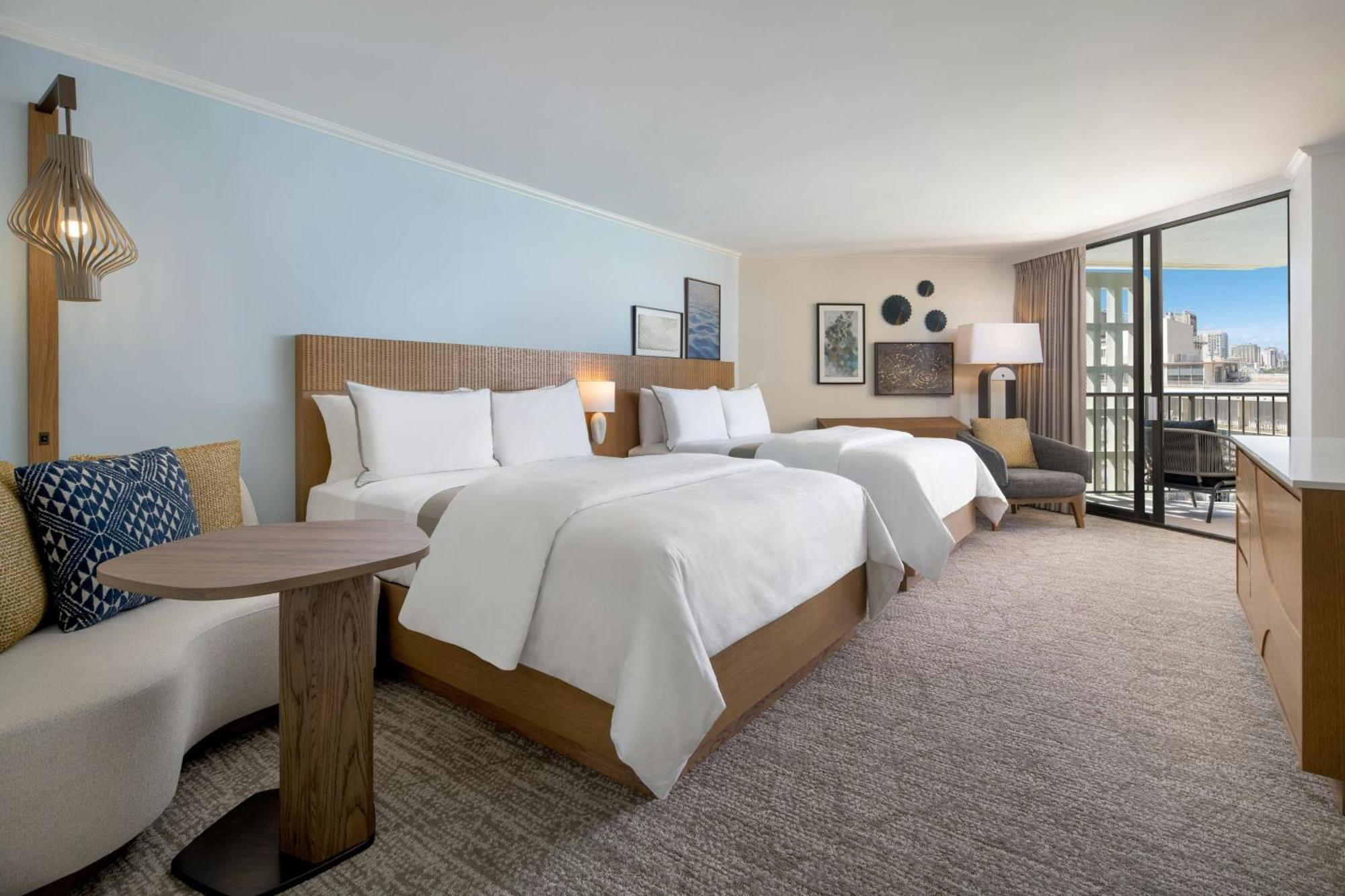 Newly Renovated Tower City Larger Guest room 2 Double City view,1671870108:JPEG