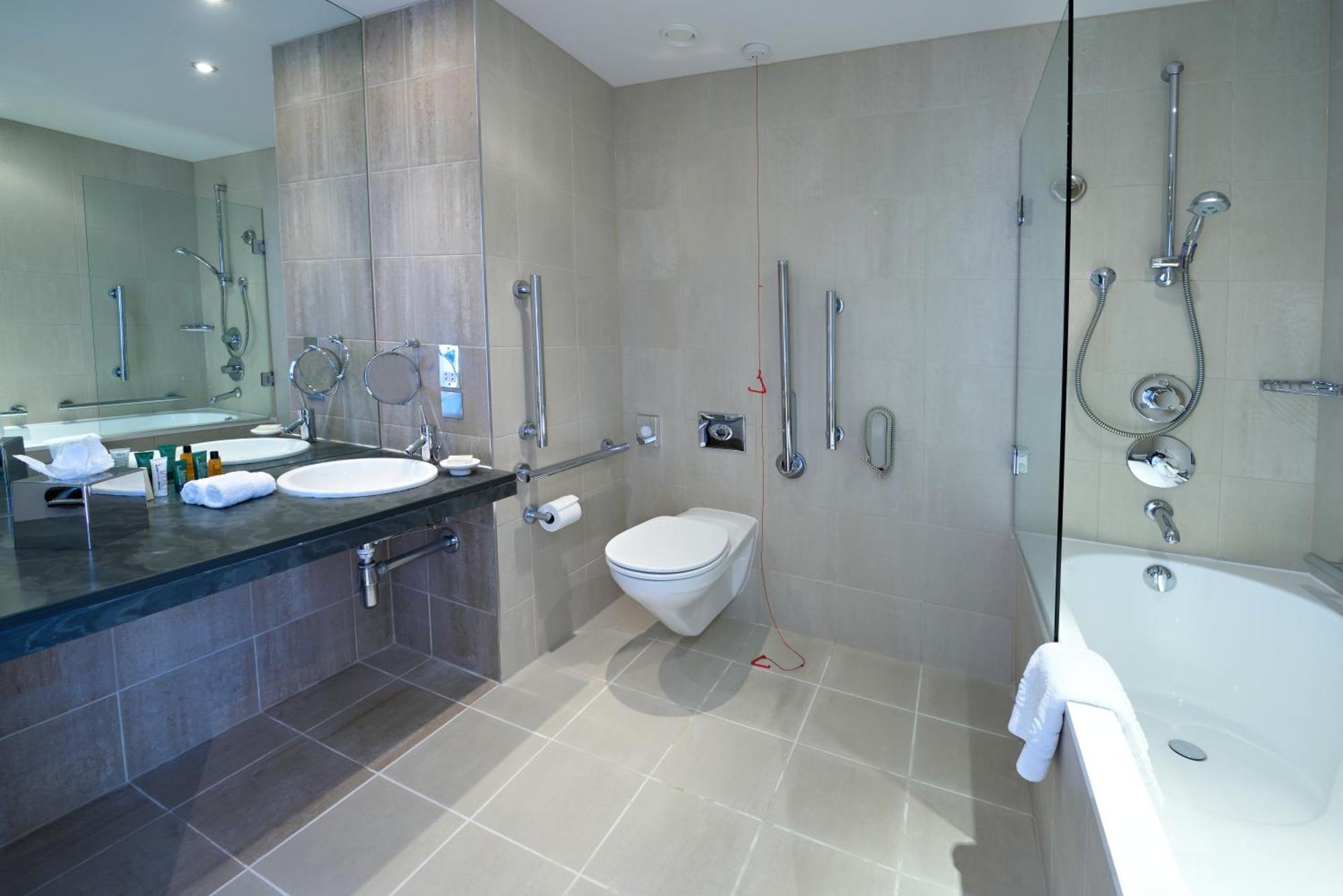 Classic Queen Room City View Accessible Bath or Shower