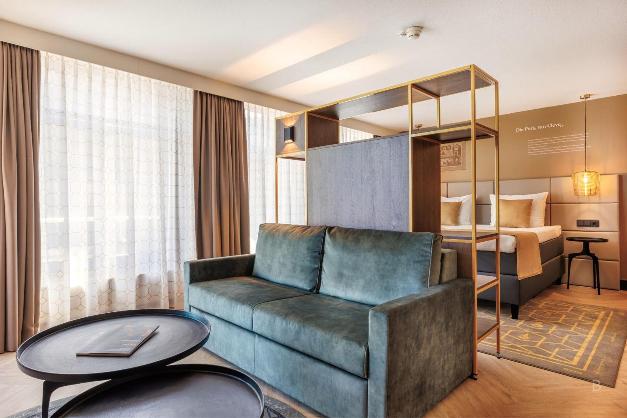 Juniorsvit med queen size-säng