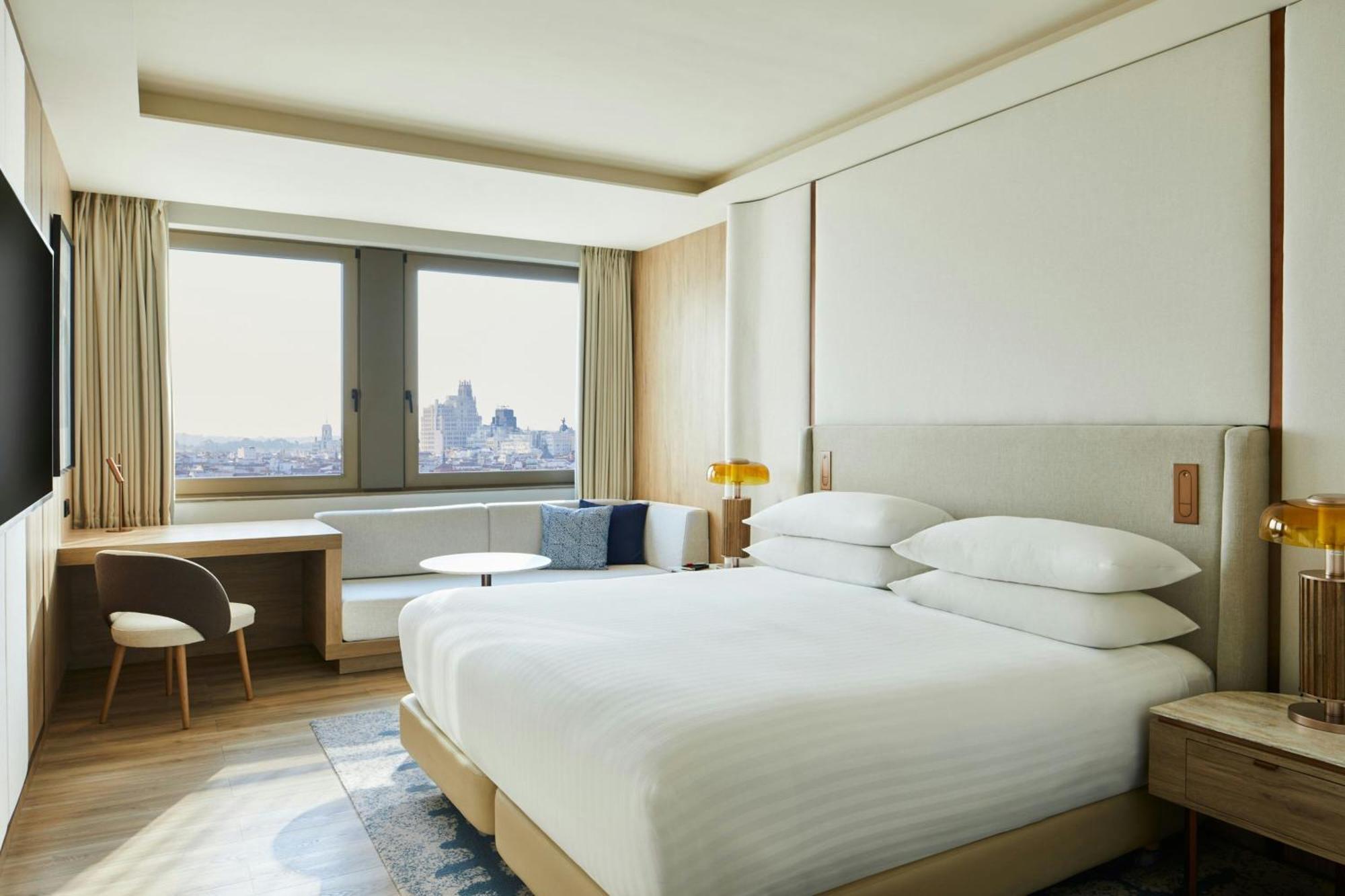Panoramic Superior Family Room with One King Bed and Sofa Bed
