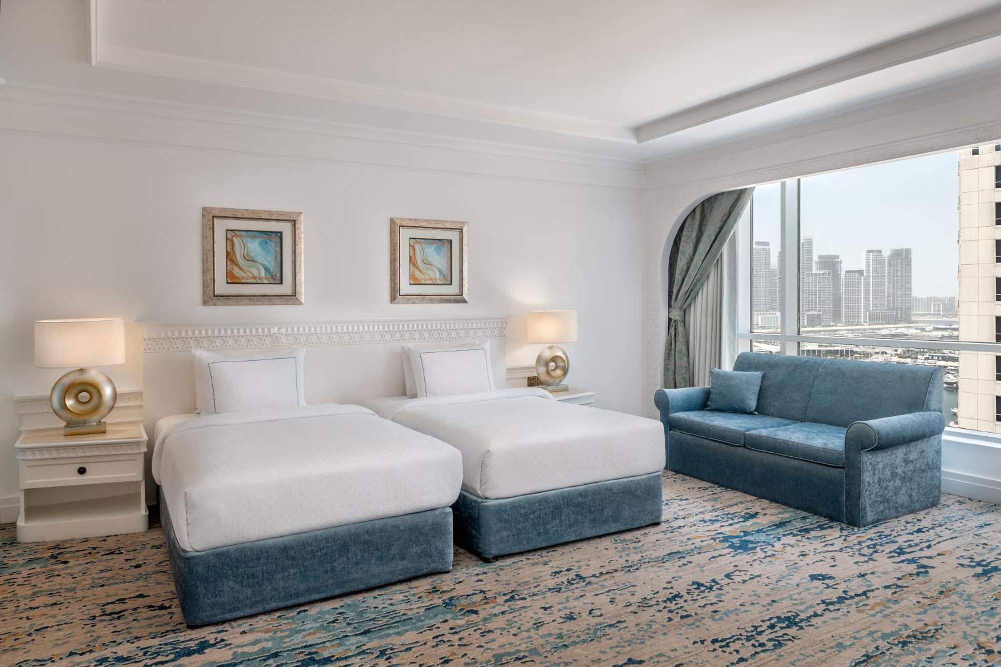 Club Partial Sea View Club lounge access Guest room 2 Twin High floor