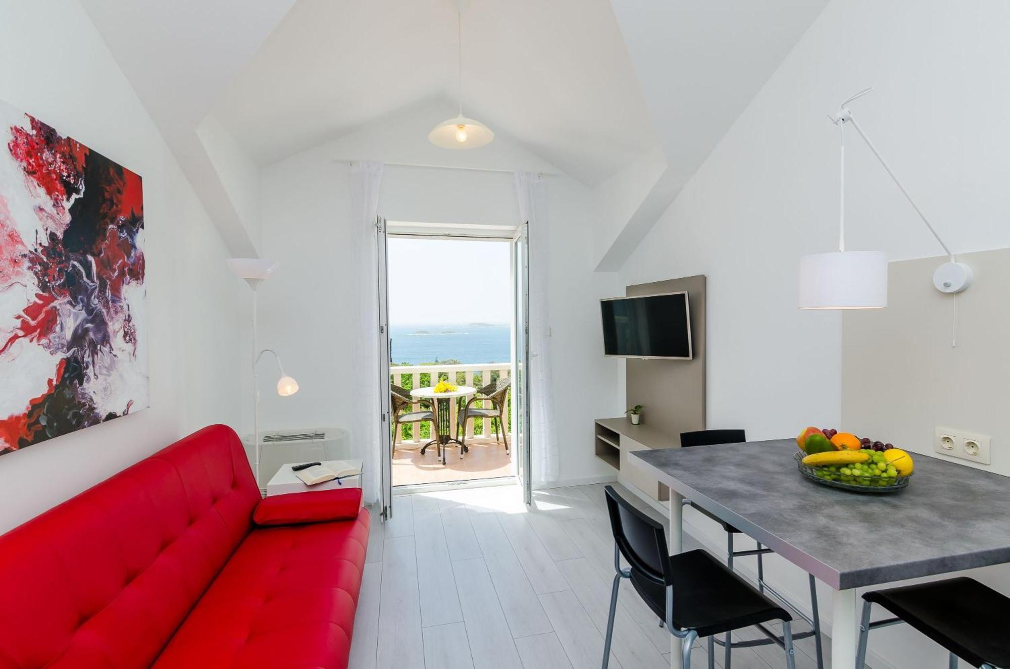 Premium One Bedroom Apartment Terrace sea View