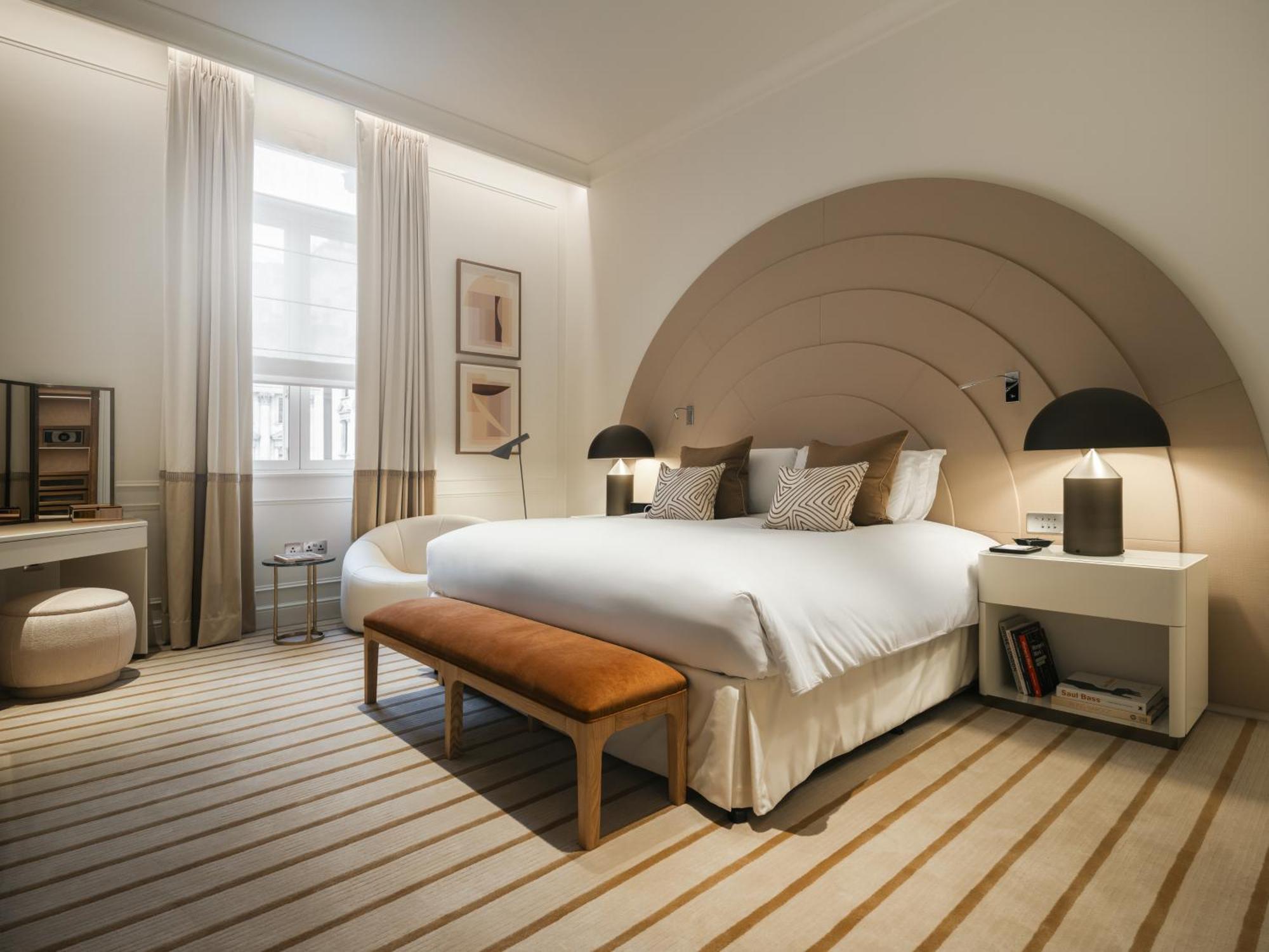 Opera King Suite Separate Lounge Dining Space Waterloo Place View