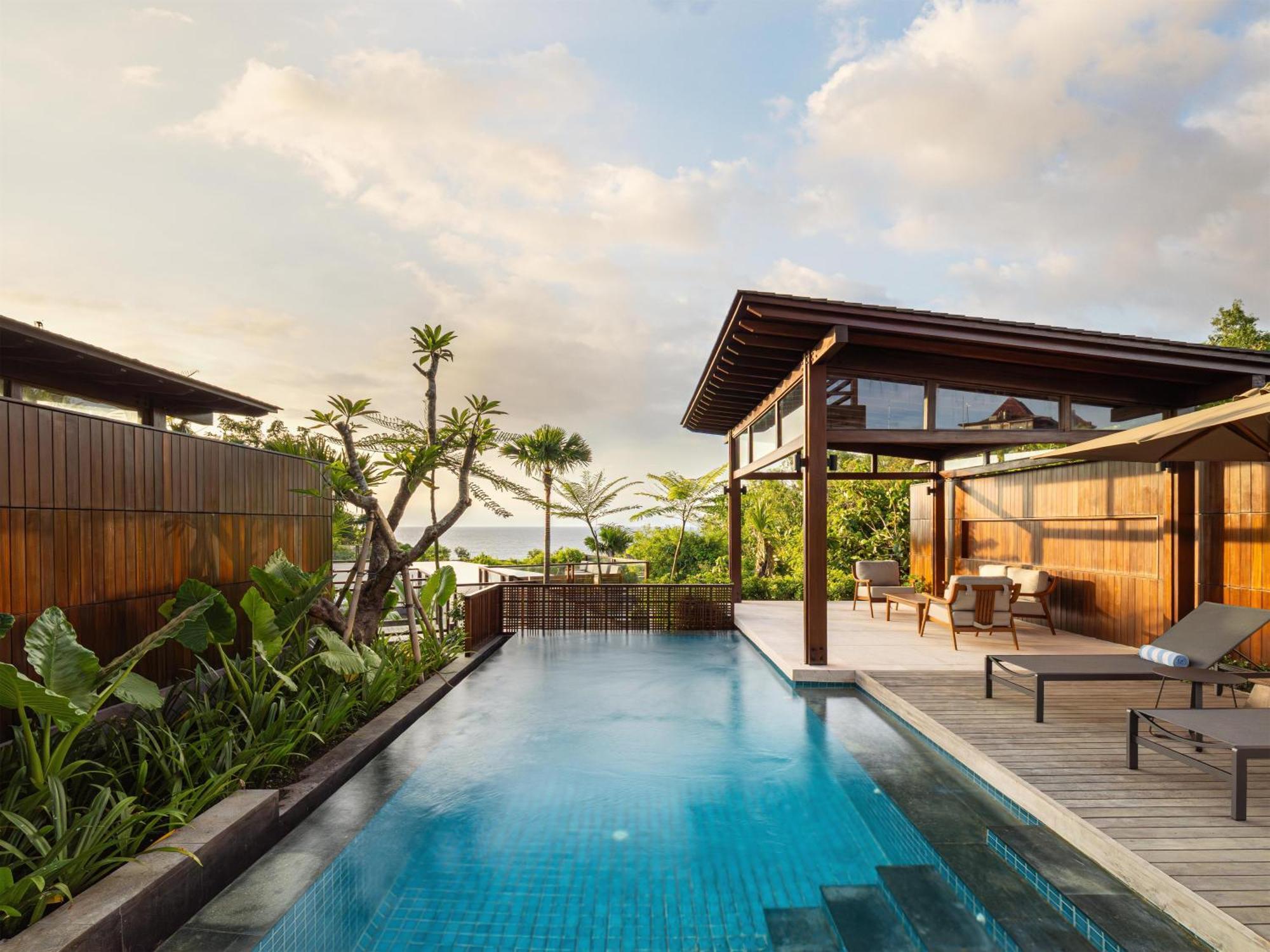 One-Bedroom Villa Pool Ocean View