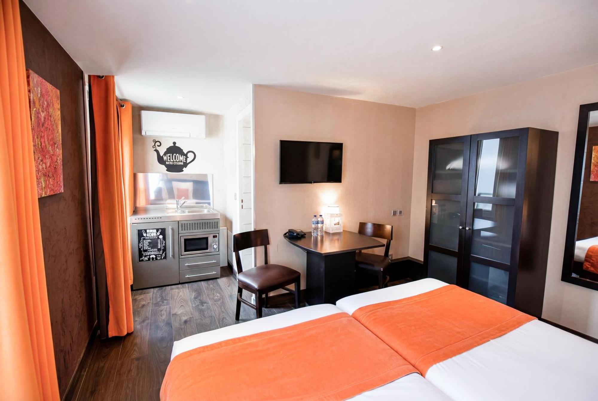 Juniorsuite med kjøkkenkrok