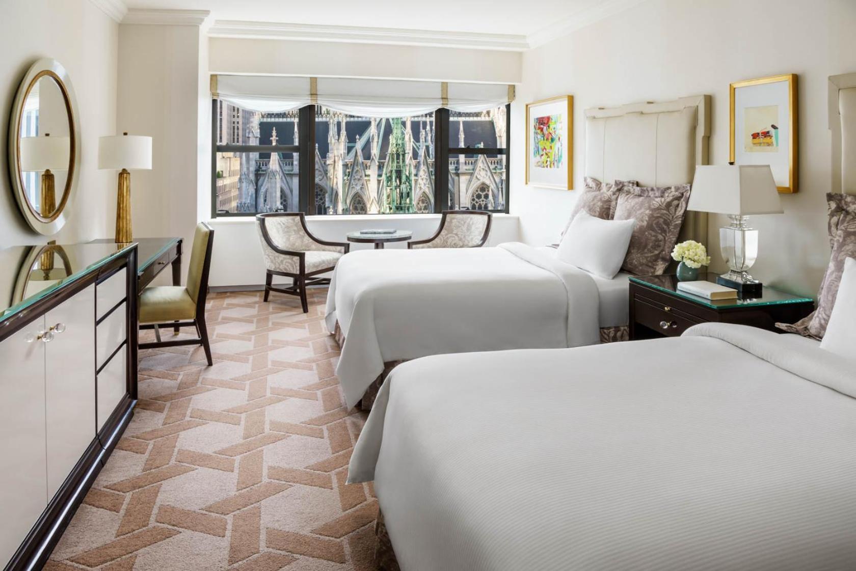 Cathedral View Room Two Double Beds