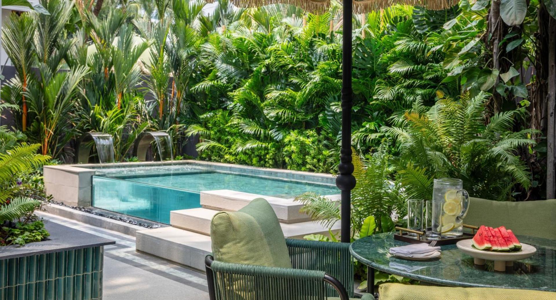 Villa Garden med 2 sovrum och pool