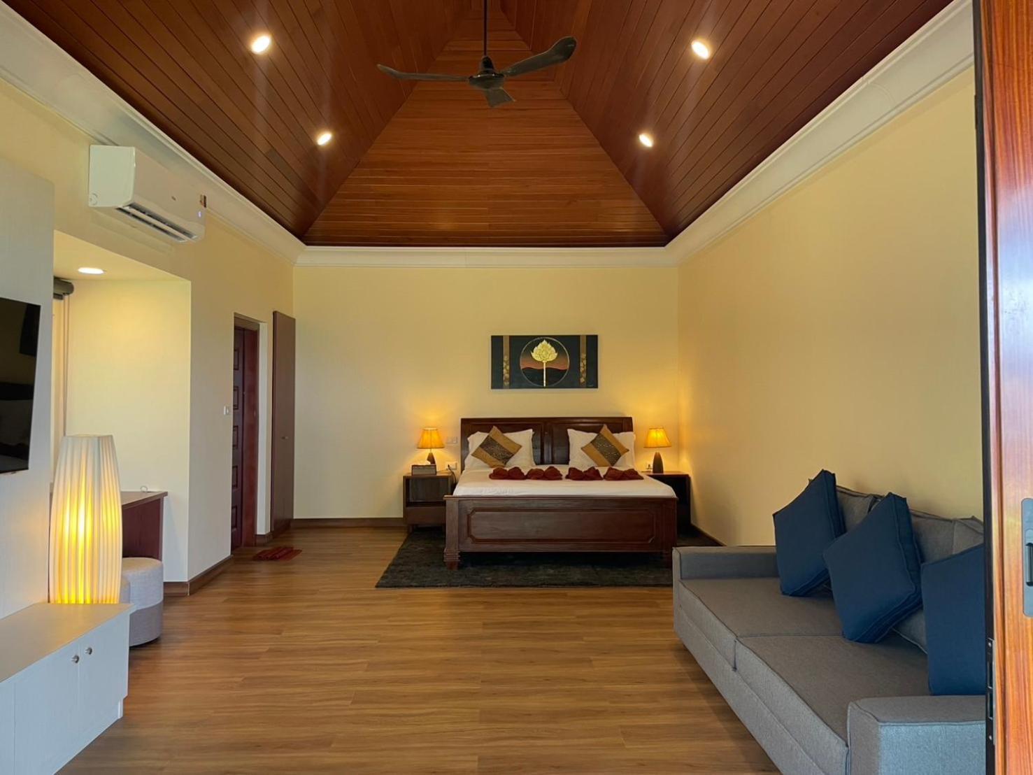 Villa Balinese med havsutsikt