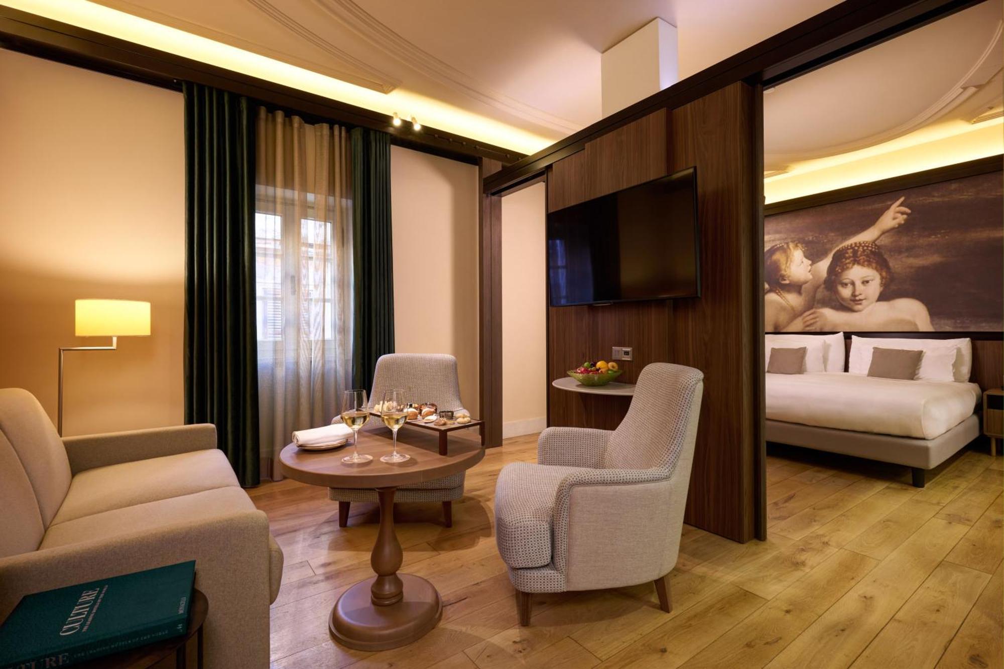 Juniorsuite med fri adgang til spaen