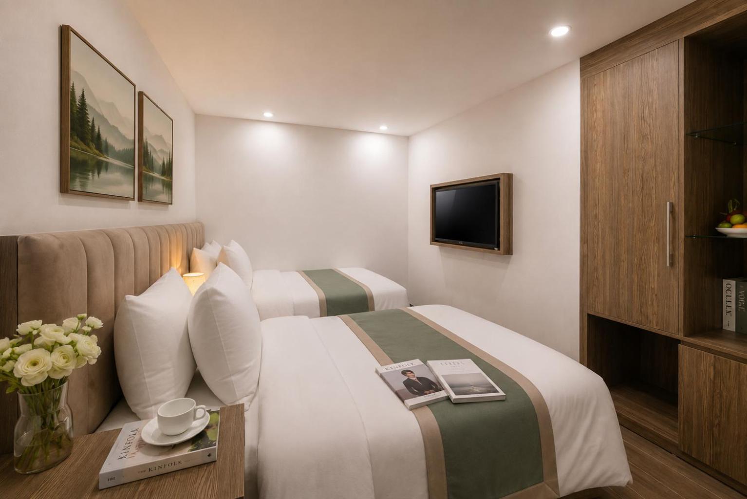 Deluxe Double or Twin Room Window