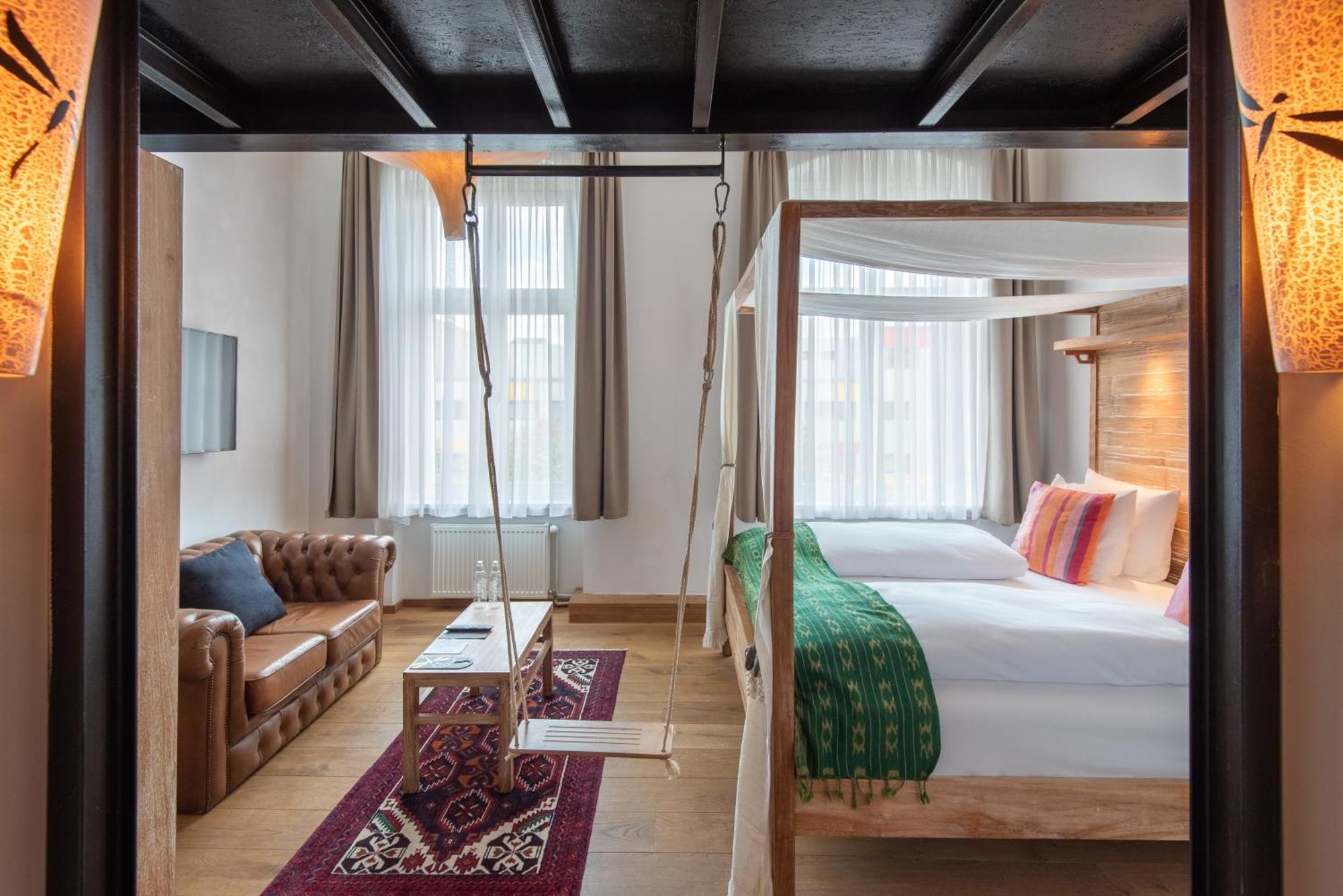 Loftslejlighed til 4 personer