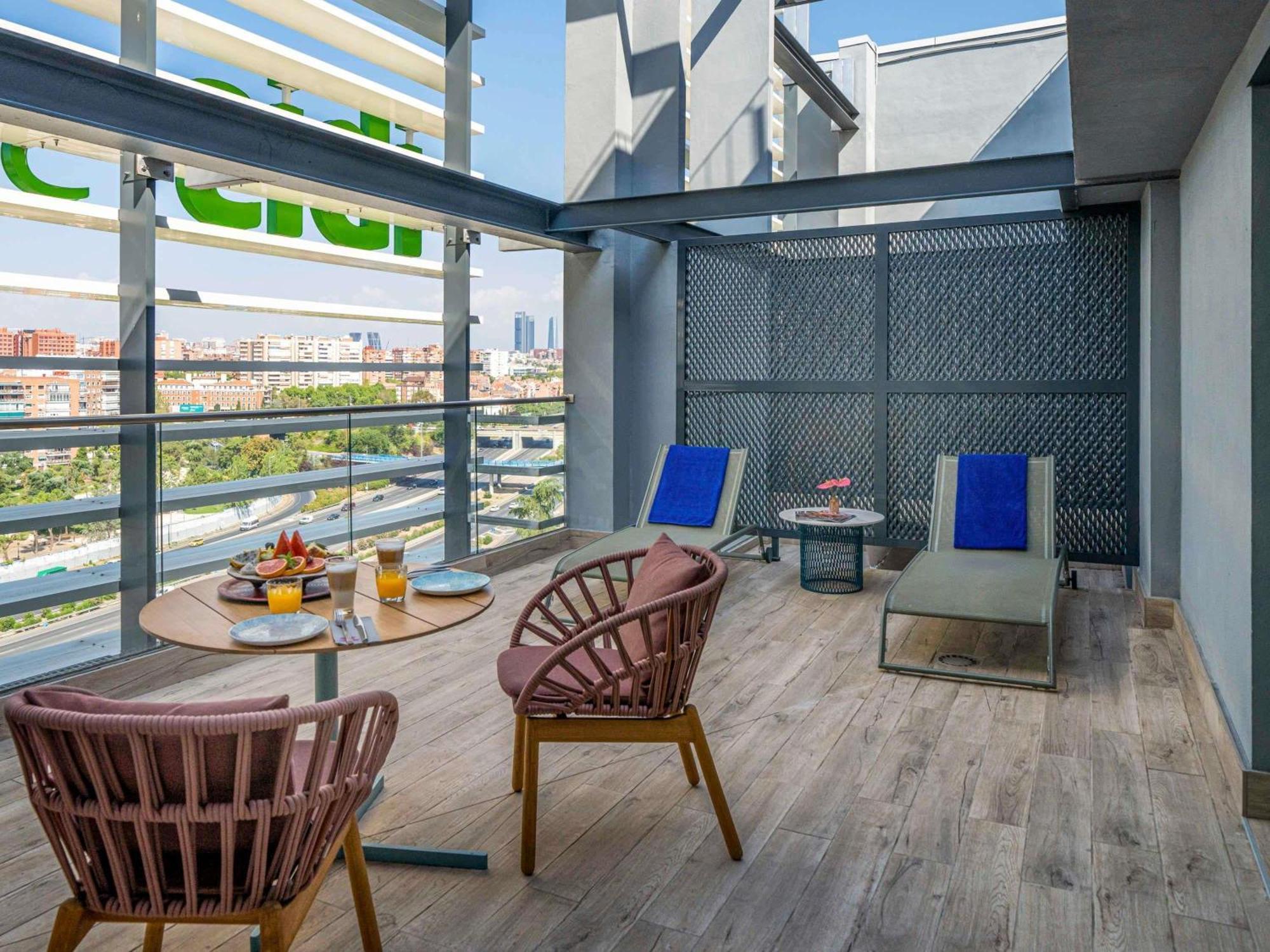 Deluxe-dobbeltværelse med terrasse